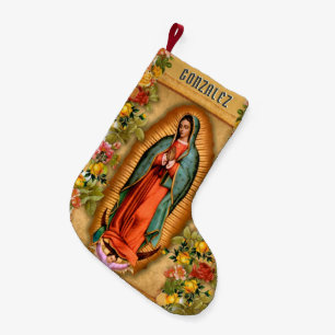 Religieuze Guadalupe Maagd Maria Katholieke Prayer Kleine Kerstsok