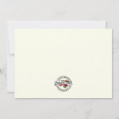 Religieuze Guadalupe Maagd Mary condoleances Bedankkaart (Achterkant)