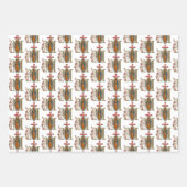 Religieuze Guadalupe Maagd Mary Floral Rozen Wrap Inpakpapier Vel (Voorkant 3)