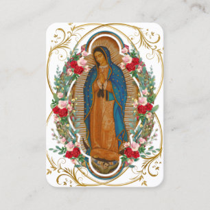 Religieuze Guadalupe Purgatory Prayers Heilige Kaa Plaatskaartje