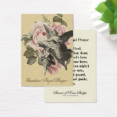 Religieuze Guardian Angel Prayer Vintage Heilige K Visitekaartje (Bureau)