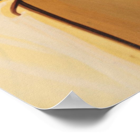 Religieuze hand-signaalkunst poster (Hoek)