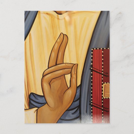 Religieuze Handgebaar Kunst Briefkaart (Voorkant)