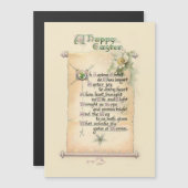  Religieuze Happy Pasen Typografie Scroll (Voorkant / Achterkant)