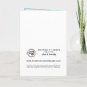 Religieuze Heilige Hart Jesus Prayer  Floral Kaart (Achterkant)