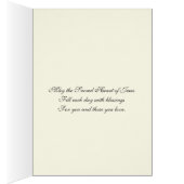 Religieuze Heilige Hart Jezus Rozen katholiek (Binnen (Rechts))