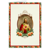 Religieuze Heilige Heart Jezus Katholiek gebed (Voorkant)