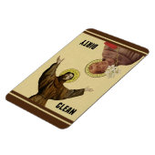 RELIGIEUZE HEILIGEN ANTHONY & FRANCIS VAATWASSER MAGNEET (Linkerzijde)