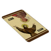 RELIGIEUZE HEILIGEN ANTHONY & FRANCIS VAATWASSER MAGNEET (Rechterzijde)