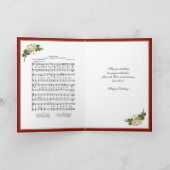 Religieuze Hymne Jezus Hart Alles Brandend Kaart (Binnen)