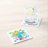 RELIGIEUZE ISAIAH 41:10 SCRIPTURE VERSE KARTONNEN ONDERZETTERS (Insitu)