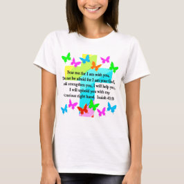 RELIGIEUZE ISAIAH 41:10 SCRIPTURE VERSE T-SHIRT