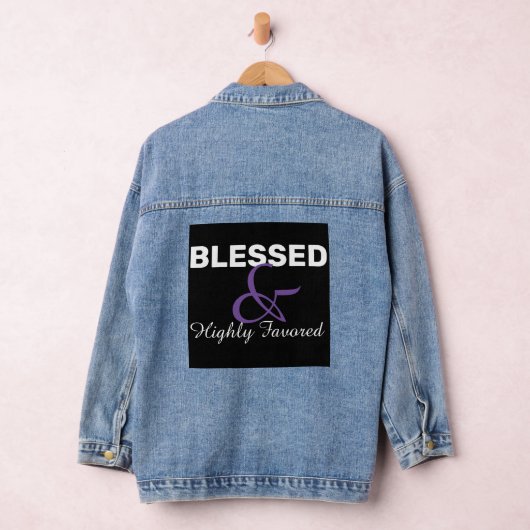 Religieuze jas denim jacket (Hangar)