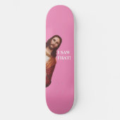 Religieuze Jesus Meme Christelijk Persoonlijk Skateboard (Voorkant)