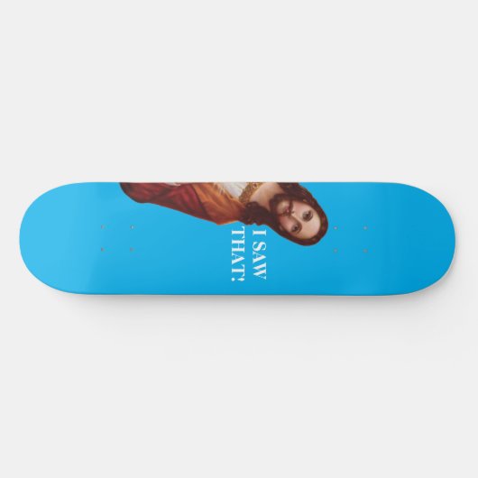 Religieuze Jesus Meme Christelijk Persoonlijk Skateboard (Horizontaal)