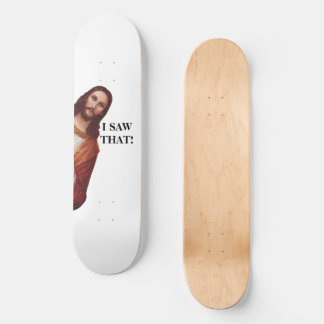 Religieuze Jesus Meme Christelijk Persoonlijk Skateboard