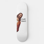 Religieuze Jesus Meme Christelijk Persoonlijk Skateboard (Voorkant)