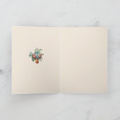 Religieuze Jezus Goede Herder Schrift Bloemen Kaart (Binnen)