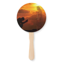 Religieuze Jezus Hand fan