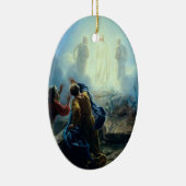 Religieuze Jezus in gedistilleerde vorm schilderve Keramisch Ornament (Rechts)