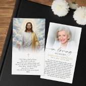 Religieuze Jezus Weesgegroet Gebedskaart Visitekaartje