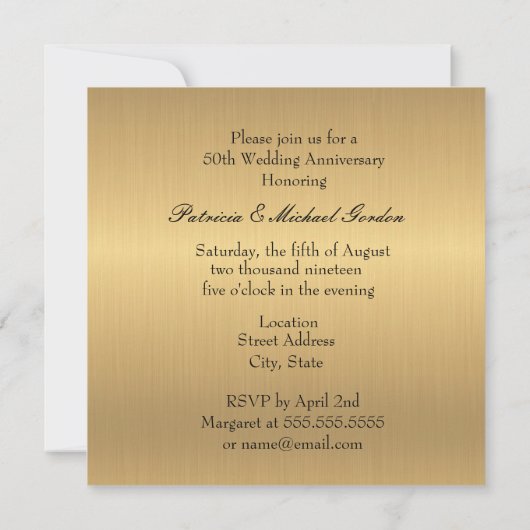 Religieuze Jubilea kruisverhogende uitnodigingen (Achterkant)