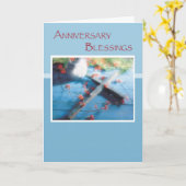 Religieuze Jubileum Blessings Kaart (Gele Bloem)