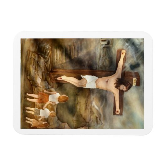 Religieuze kaart magneet (Horizontaal)