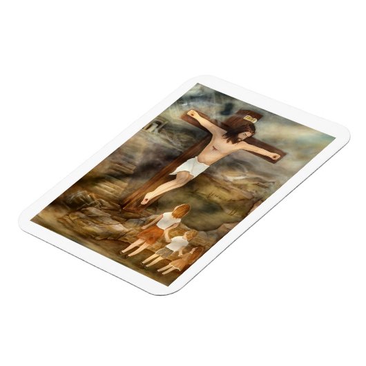 Religieuze kaart magneet (Linkerzijde)