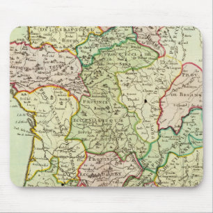 Religieuze kaart van Frankrijk Muismat