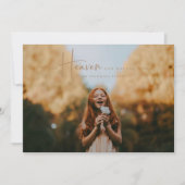 Religieuze Kaart voor kerstmis in Cocoa (Voorkant)