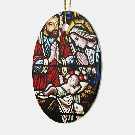 RELIGIEUZE KARTORNAMENS KERAMISCH ORNAMENT (Links)