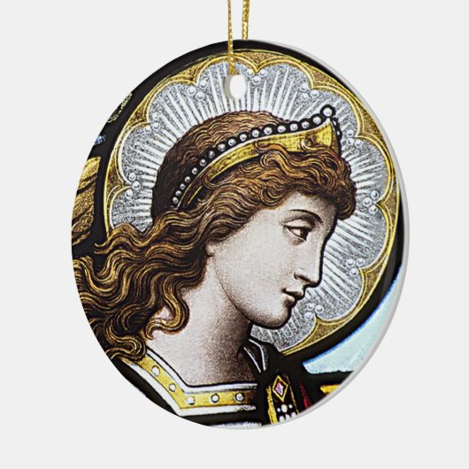 RELIGIEUZE KARTORNAMENS KERAMISCH ORNAMENT (Links)