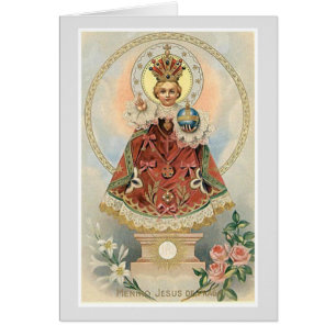 religieuze katholieke Baby Jezus van Praag