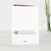 Religieuze katholieke harten van Jezus Joseph Kaart (Achterkant)