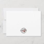 Religieuze katholieke Keltische Kruis Rozen condol Bedankkaart (Achterkant)