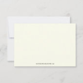 Religieuze katholieke Maagd Mary condoleances Bedankkaart (Achterkant)