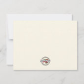 Religieuze katholieke maagd Mary condoleances Bedankkaart (Achterkant)