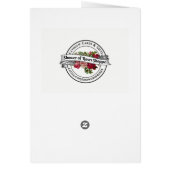 Religieuze katholieke presentatie Jezus Temple (Achterkant)