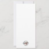 Religieuze katholieke uitvaart condoleance bedankt kaart (Achterkant)