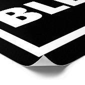 Religieuze Katholieken houden kalme Graaf Zegening Poster (Hoek)