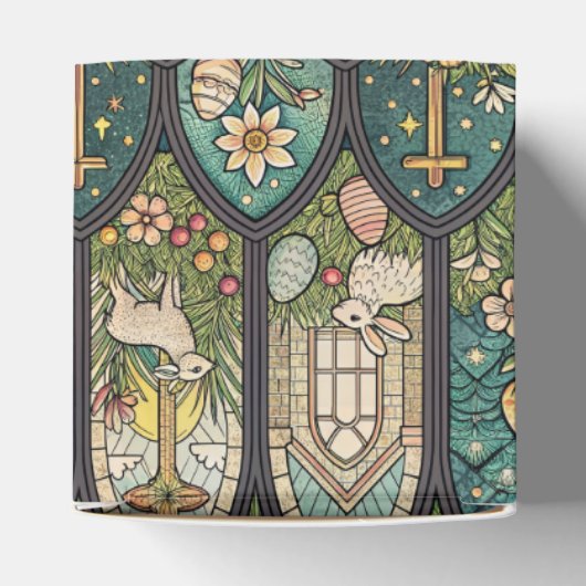 Religieuze kerk Paastermen Bedankdoosjes (Bovenkant)