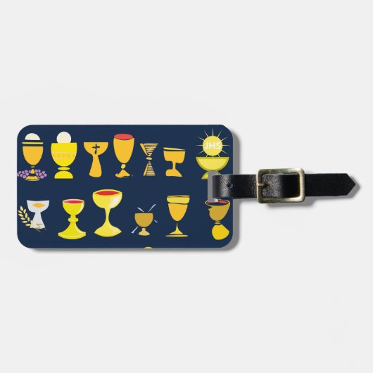 Religieuze kernen bagagelabel (Voorkant horizontaal)