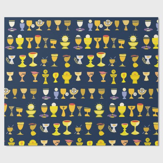 Religieuze kernen cadeaupapier (Vlak)