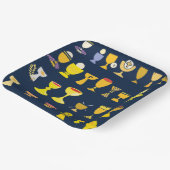 Religieuze kernen papieren bordje (Gebogen)