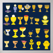 Religieuze kernen poster (Voorkant)