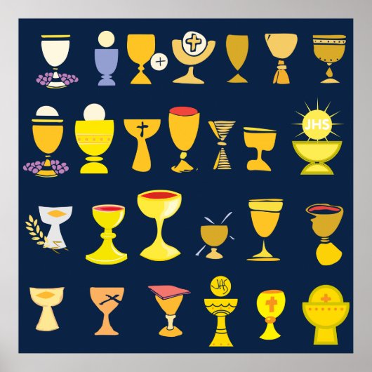 Religieuze kernen poster (Voorkant)