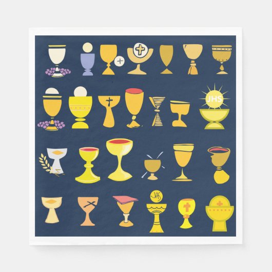 Religieuze kernen servet (Voorkant)