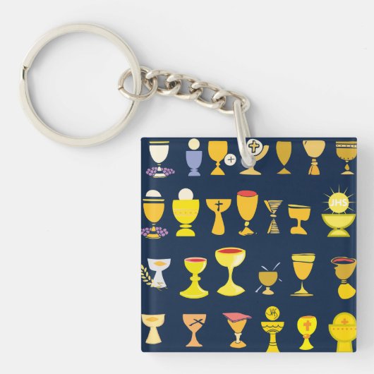 Religieuze kernen sleutelhanger (Voorkant)