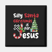 Religieuze Kerst Gekke Kerstmis is voor J Magneet (Voorkant)